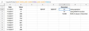 Advanced FILTER function examples in Google Sheets