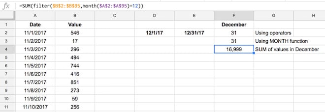 How to use an advanced filter with an OR condition in Google Sheets