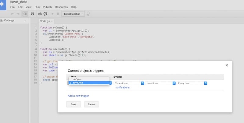 Saving data in Google Sheets with Google Apps Script - Ben Collins