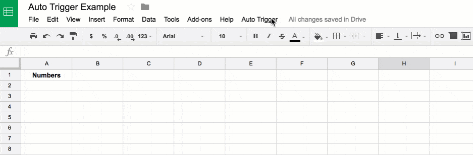 Trigger Reach Chart