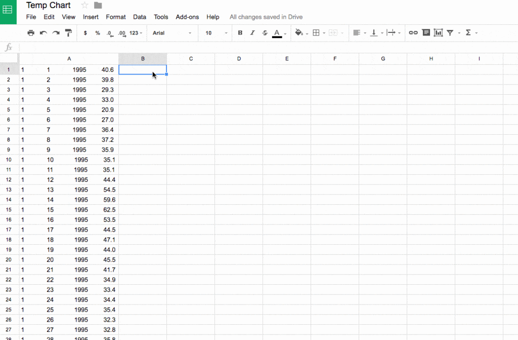 Google sheets text to columns