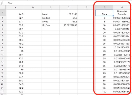 Column select