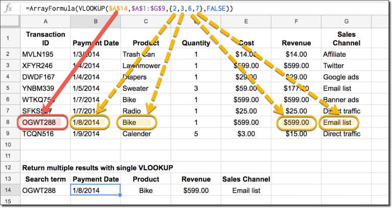 Can You Use Vlookup Across Multiple Sheets