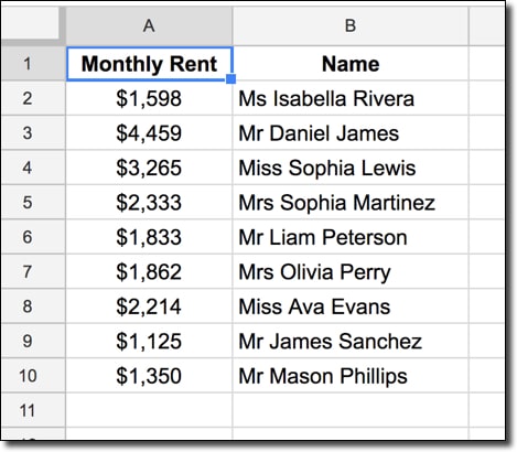 Vlookup left data