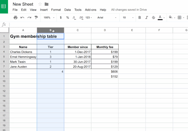 How to use google sheets split text