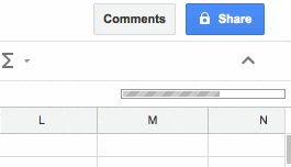 Slow Google Sheets loading bar