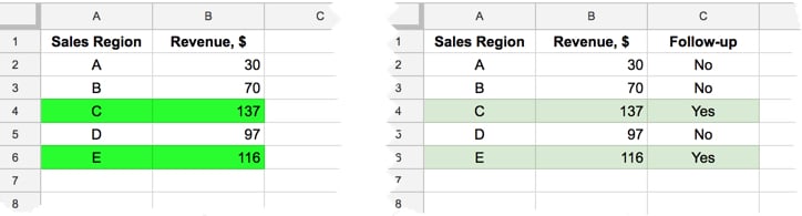 Don't use formatting to carry data