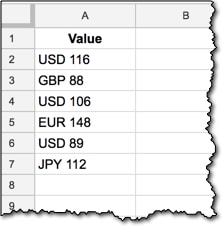 Two datapoints in one cell, bad!