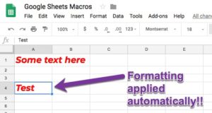 Google Sheets Macros: Add automation to your Sheets without any code