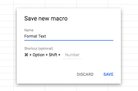 Save macro