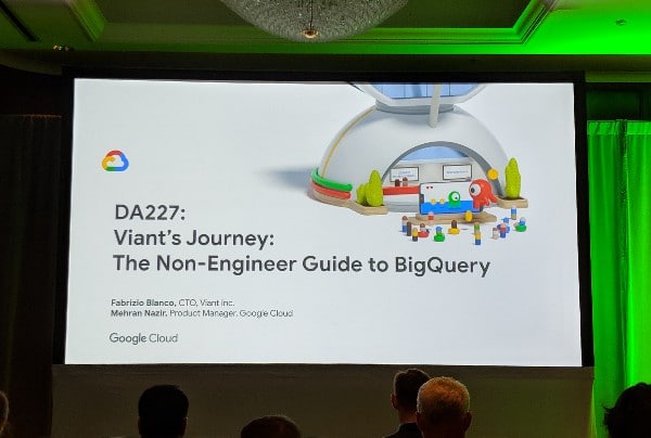 Google Next 19 BigQuery session