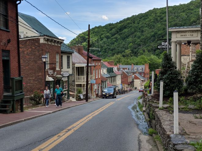 Downtown Harpers Ferry