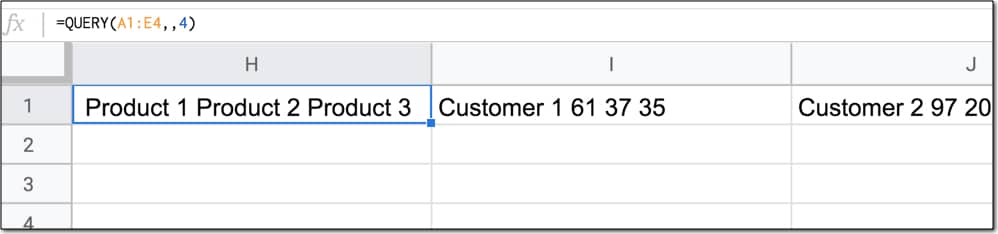 Query headers trick
