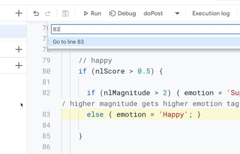 Guide To The New Google Apps Script IDE Covering 135 Features