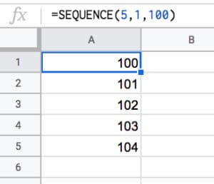 Build Numbered Lists With The Amazing SEQUENCE Function