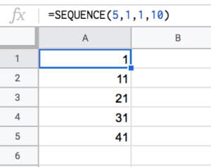 Build Numbered Lists With The Amazing SEQUENCE Function