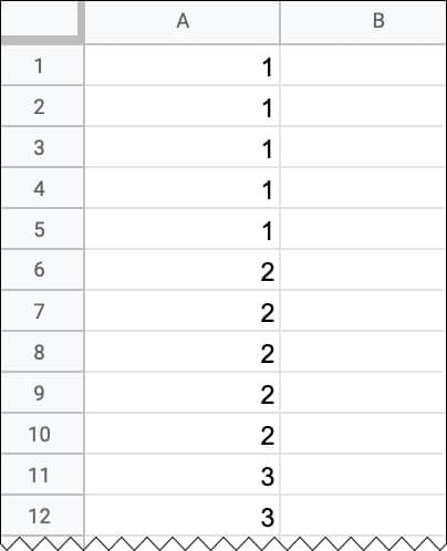 Lists Of Grouped Numbers With The SEQUENCE Function
