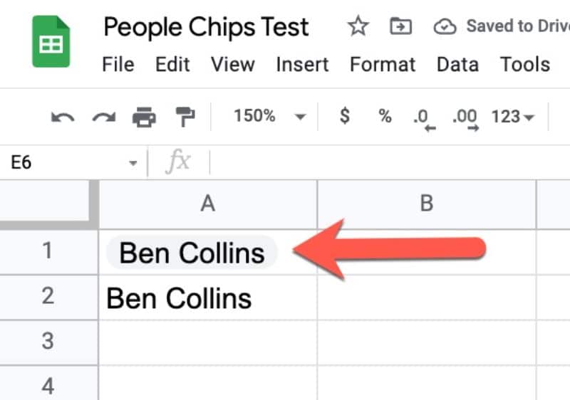 People Chip Format