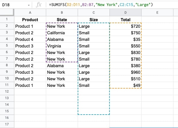 Error Arrays Different Sizes In Google Sheet