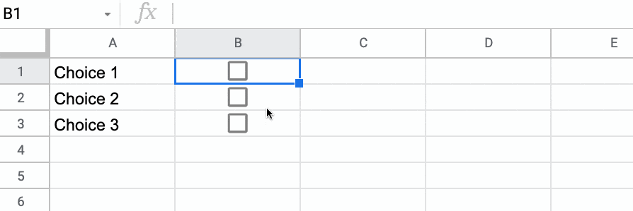 Radio button behavior with checkboxes and formulas