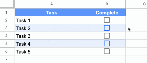 Cross sheet formula, check the box in one sheet when ALL boxes are