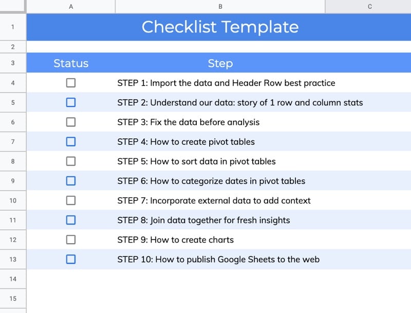 Alternating Color Rows In Google Sheets Example