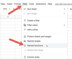 A Guide To Named Functions In Google Sheets