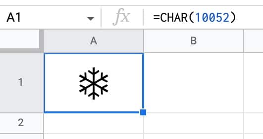 snowflake CHAR function