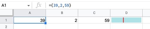 Bar Chart With Colors Array Literal