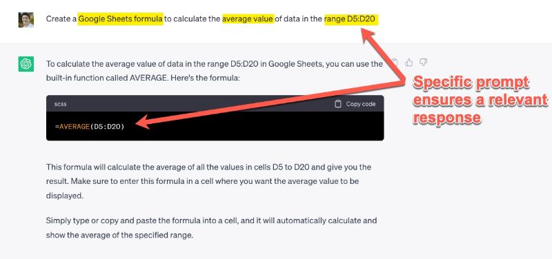 Create Google Sheets Formulas with AI