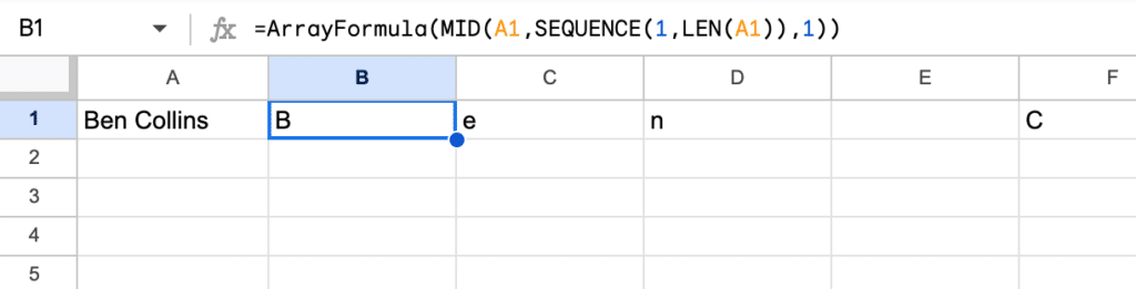 Split String Row