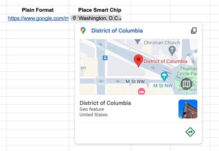 The Complete Guide to Smart Chips in Google Sheets