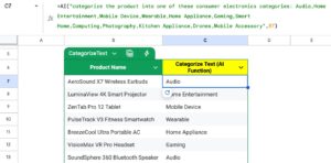 How to use the AI Function in Google Sheets (with 10 examples)